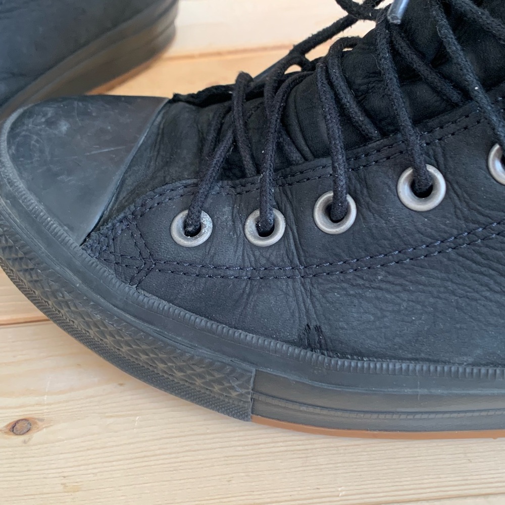 Converse Chuck Taylor All Star Men’s 
Waterproof Nubuck Boots in Black-Rare - Picture 10 of 16